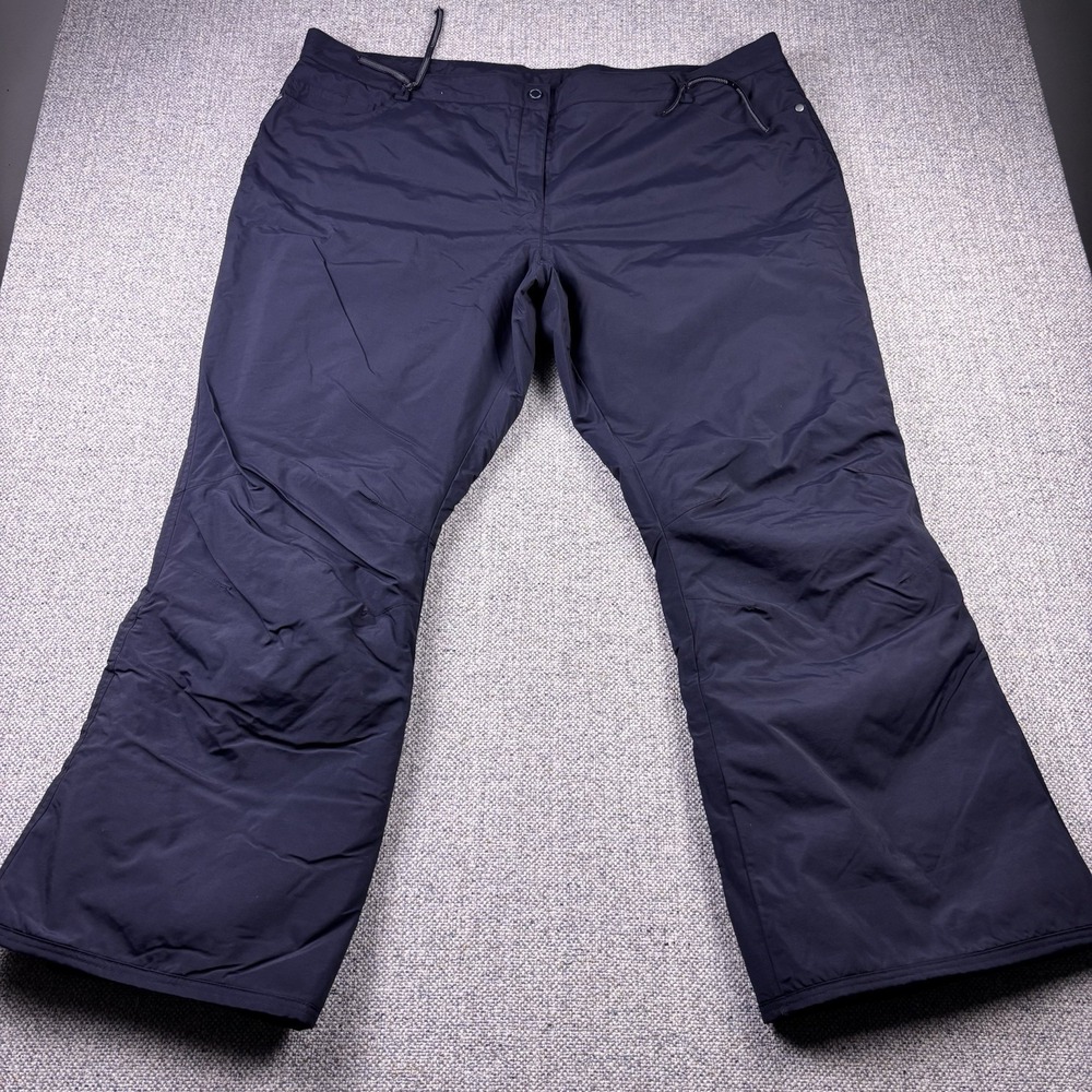 Obermeyer Women's Ski Pants Black Insulated Snow Waterproof Size 22